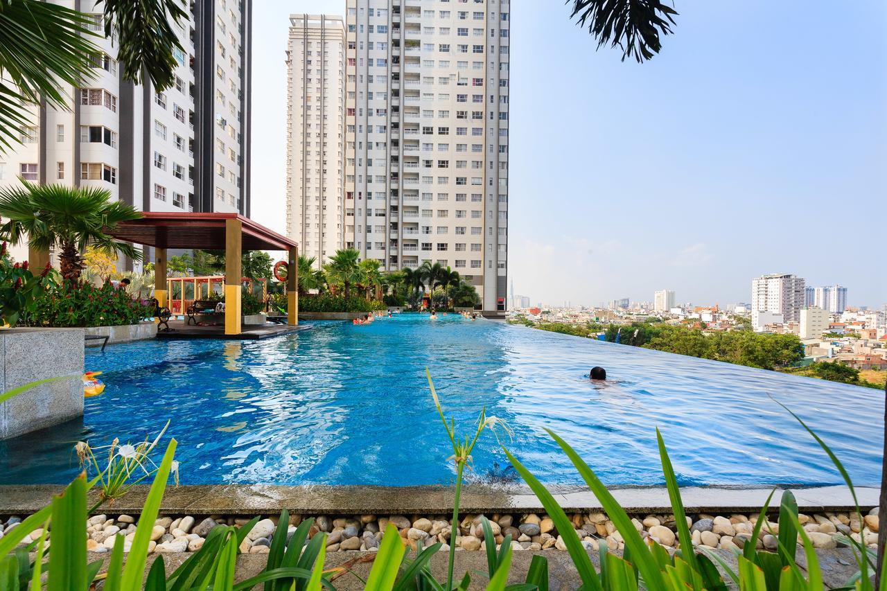 Sunrise City Trang' S Apartment W2-1704 Ho Chi Minh-Byen Eksteriør billede